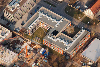 Studentenwohnheim Eastsite im Ortsteil Neuostheim in Mannheim im Bundesland Baden-Württemberg, Deutschland