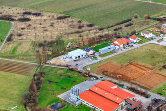 Gewerbegebiet An der Ahlmühle,  Timrott Bio-Produkte GmbH in Ilbesheim bei Landau im Bundesland Rheinland-Pfalz, Deutschland