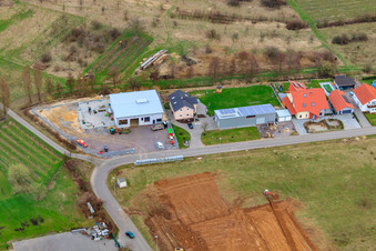 Gewerbegebiet An der Ahlmühle, Bähr Weinbautechnik GmbH in Ilbesheim bei Landau im Bundesland Rheinland-Pfalz, Deutschland