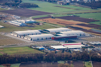 Karlsruhe Neue Messe im Ortsteil Forchheim in Rheinstetten im Bundesland Baden-Württemberg, Deutschland