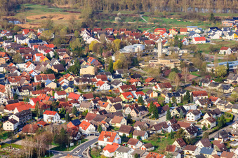 Heilig Geist Kirche im Ortsteil Illingen in Elchesheim-Illingen im Bundesland Baden-Württemberg, Deutschland