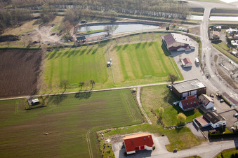 Munchhausen (Elsass) im Bundesland Bas-Rhin, Frankreich von oben