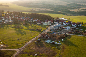 Spielplatz im Ortsteil Gossel in Geratal im Bundesland Thüringen, Deutschland
