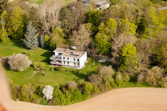 Durlach, Rittnerthaus der Familie Bratzler, Jean-Ritzert-Straße 2 in Karlsruhe im Bundesland Baden-Württemberg, Deutschland