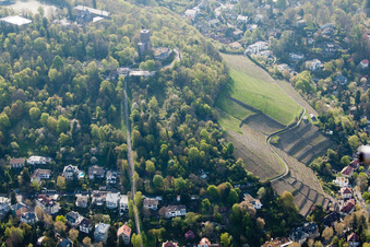 Durlach, Turmbergbergbahn in Karlsruhe im Bundesland Baden-Württemberg, Deutschland