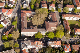 Durlach, Markgrafen-Gymnasium in Karlsruhe im Bundesland Baden-Württemberg, Deutschland