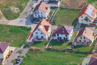 Drohnenbild von Am Höhenweg in Kandel im Bundesland Rheinland-Pfalz, Deutschland
