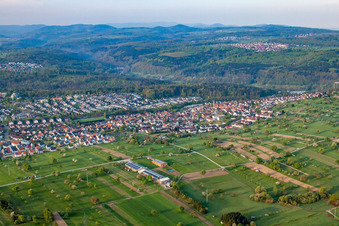 Busenbach von Norden in Waldbronn im Bundesland Baden-Württemberg, Deutschland