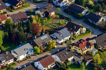 Gutedlestr im Ortsteil Stupferich in Karlsruhe im Bundesland Baden-Württemberg, Deutschland