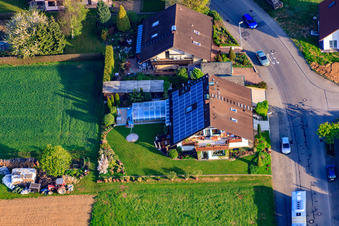 Luftbild von Rieslingstr im Ortsteil Stupferich in Karlsruhe im Bundesland Baden-Württemberg, Deutschland