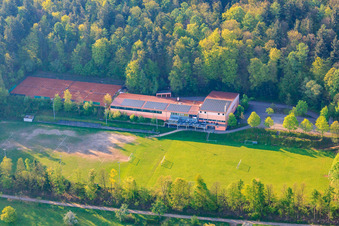 Luftbild von Sportgemeinschaft Stupferich 1896/1912 e.V in Karlsruhe im Bundesland Baden-Württemberg, Deutschland