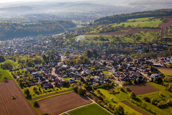Kandelstr im Ortsteil Kleinsteinbach in Pfinztal im Bundesland Baden-Württemberg, Deutschland