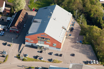 EDEKA Piston im Ortsteil Kleinsteinbach in Pfinztal im Bundesland Baden-Württemberg, Deutschland