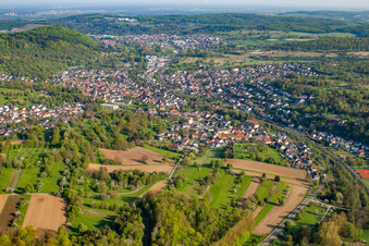 Am Bocksgraben im Ortsteil Söllingen in Pfinztal im Bundesland Baden-Württemberg, Deutschland