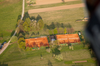 Tennisclub im Ortsteil Völkersbach in Malsch im Bundesland Baden-Württemberg, Deutschland