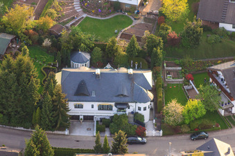 Schauinslandstr im Ortsteil Völkersbach in Malsch im Bundesland Baden-Württemberg, Deutschland aus der Luft