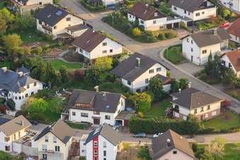 Feldbergstr im Ortsteil Völkersbach in Malsch im Bundesland Baden-Württemberg, Deutschland