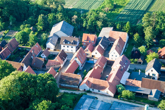 Luftbild von Weingut Nagel in Vollmersweiler im Bundesland Rheinland-Pfalz, Deutschland