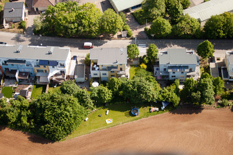 Wollmesheimer Höhe in Landau in der Pfalz im Bundesland Rheinland-Pfalz, Deutschland aus der Luft