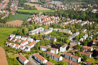 Lazarettgarten in Landau in der Pfalz im Bundesland Rheinland-Pfalz, Deutschland