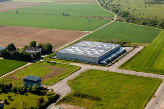Luftbild von Queichheim in Landau in der Pfalz im Bundesland Rheinland-Pfalz, Deutschland