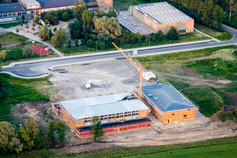 Neubau Mehrzweckhalle Bienwaldhalle in Kandel im Bundesland Rheinland-Pfalz, Deutschland