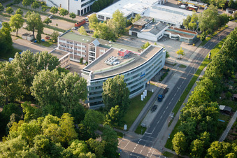 Luftbild von Atruvia im Ortsteil Durlach in Karlsruhe im Bundesland Baden-Württemberg, Deutschland