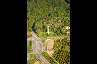 Luftaufnahme von Zündhütle im Ortsteil Wolfartsweier in Karlsruhe im Bundesland Baden-Württemberg, Deutschland