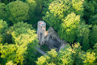Langensteinbach, Barbara-Ruine in Karlsbad im Bundesland Baden-Württemberg, Deutschland