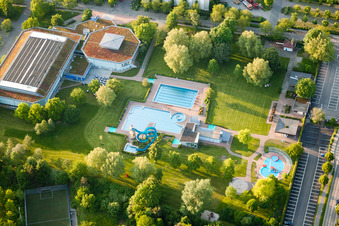 Freibad Waldbronn im Ortsteil Busenbach im Bundesland Baden-Württemberg, Deutschland