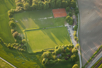 Luftbild von Allemannia DFK FG eV im Ortsteil Rüppurr in Karlsruhe im Bundesland Baden-Württemberg, Deutschland