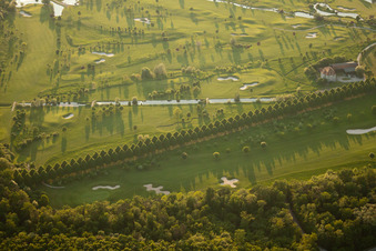 Karlsruhe, Golf Club Hofgut Scheibenhardt e.V im Ortsteil Beiertheim-Bulach im Bundesland Baden-Württemberg, Deutschland