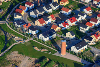 Ziegeleiturm Rauenberg und   Abenteuer-Spielplatz Trockenturm im Bundesland Baden-Württemberg, Deutschland