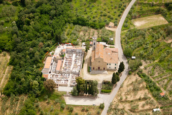 Puliciano im Bundesland Toscana, Italien