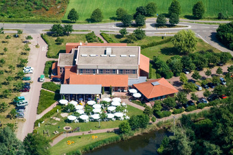 Restaurant am Tennisclub und Hugo-Dörrler-Halle in Leimersheim im Bundesland Rheinland-Pfalz, Deutschland