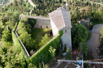 Cortona im Bundesland Arezzo, Italien