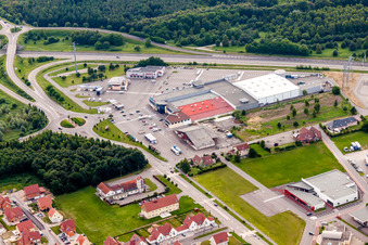 Filiale vom Supermarkt Super U Seltz in Seltz in Grand Est im Bundesland Bas-Rhin, Frankreich