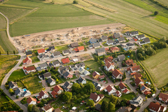Neubaugebiet Ulmenweg im Ortsteil Legelshurst in Willstätt im Bundesland Baden-Württemberg, Deutschland