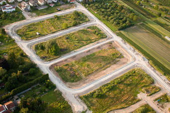 Erschliessung Neubaugebiet Beethovenstraße Richard-Wagner-Allee im Ortsteil Urloffen in Appenweier im Bundesland Baden-Württemberg, Deutschland