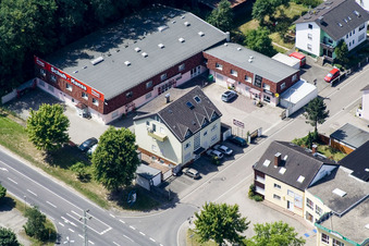 Schuh Hanns in der Lauterburger Straße in Kandel im Bundesland Rheinland-Pfalz, Deutschland