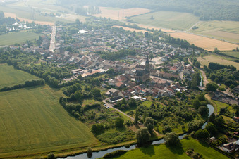 Cattenom im Bundesland Moselle, Frankreich