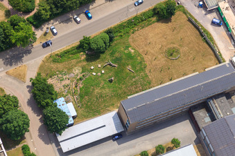 Kandel, IGS-Schulgarten im Bundesland Rheinland-Pfalz, Deutschland