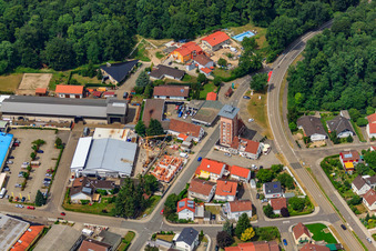 Untere Buchstr in Jockgrim im Bundesland Rheinland-Pfalz, Deutschland