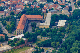 Festung An Fronte Diez in Germersheim im Bundesland Rheinland-Pfalz, Deutschland