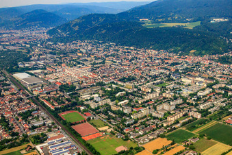 Rohrbach von Südwesten in Heidelberg im Bundesland Baden-Württemberg, Deutschland