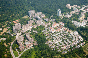 Drohnenbild von HD-Emmertsgrund in Heidelberg im Bundesland Baden-Württemberg, Deutschland