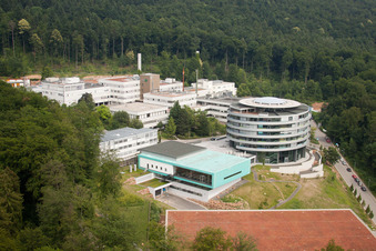 EMBL im Ortsteil Rohrbach in Heidelberg im Bundesland Baden-Württemberg, Deutschland aus der Vogelperspektive