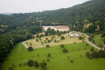 Luftaufnahme von Speyerer Hof, Kliniken Schmieder im Ortsteil Königstuhl in Heidelberg im Bundesland Baden-Württemberg, Deutschland