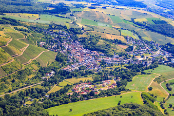 Ortsansicht von Westen in Bockenau im Bundesland Rheinland-Pfalz, Deutschland