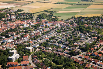 Lessingstr in Göllheim im Bundesland Rheinland-Pfalz, Deutschland